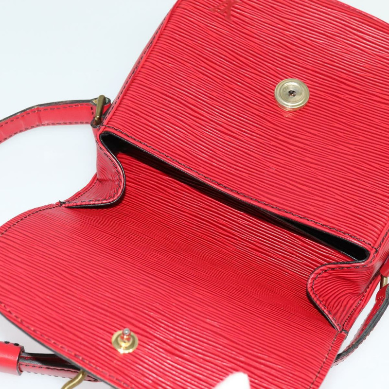 【日本直送】路易威登 Epi Saint Cloud PM 單肩背包 紅色 M52217 LV 正品 140991-17