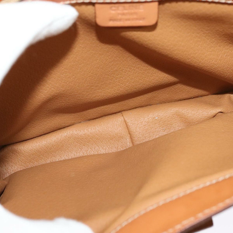 【日本直送】CELINE Macadam帆布手提包 PVC 兩用 米色 金色 正品 140987-10