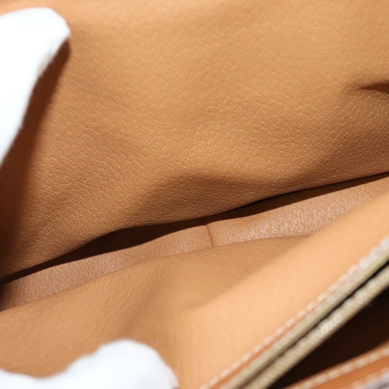 【日本直送】CELINE Macadam帆布手提包 PVC 兩用 米色 金色 正品 140987-23