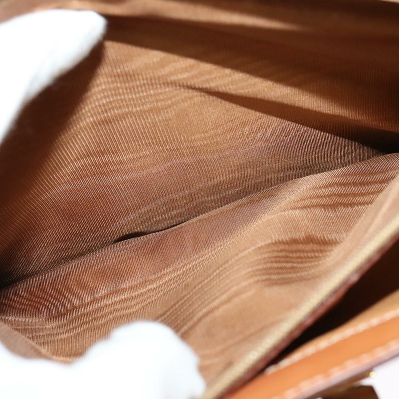 【日本直送】CELINE Macadam帆布手提包 PVC 兩用 米色 金色 正品 140987-24