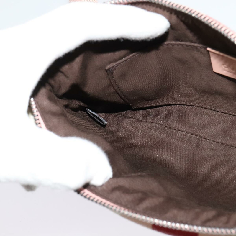 【日本直送】GUCCI GG Supreme Sherry Line 腰包 PVC 白色銀色 189815 正品 141909-18