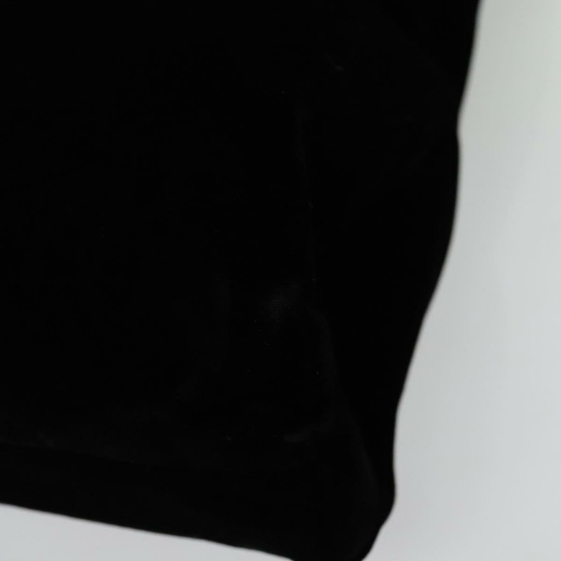 【日本直送】PRADA 手提包 絲絨 黑色 銀色 正品 141854-13