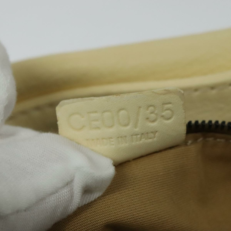 【日本直送】CELINE 鉚釘單背包 皮革 米色 正品 141874-11