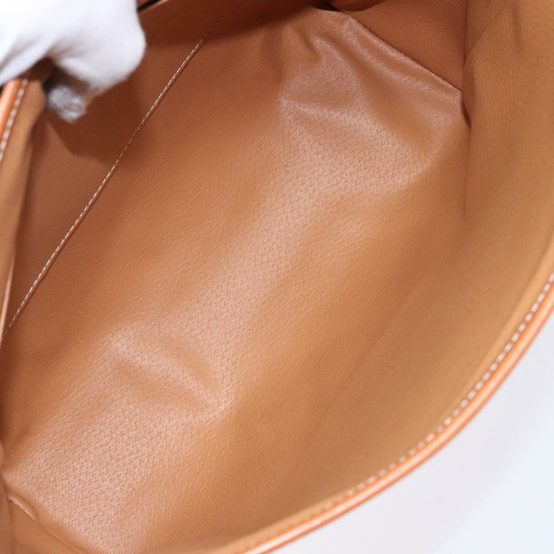 【日本直送】CELINE Macadam帆布手提包 PVC皮革 棕色 金色 正品 141010-10