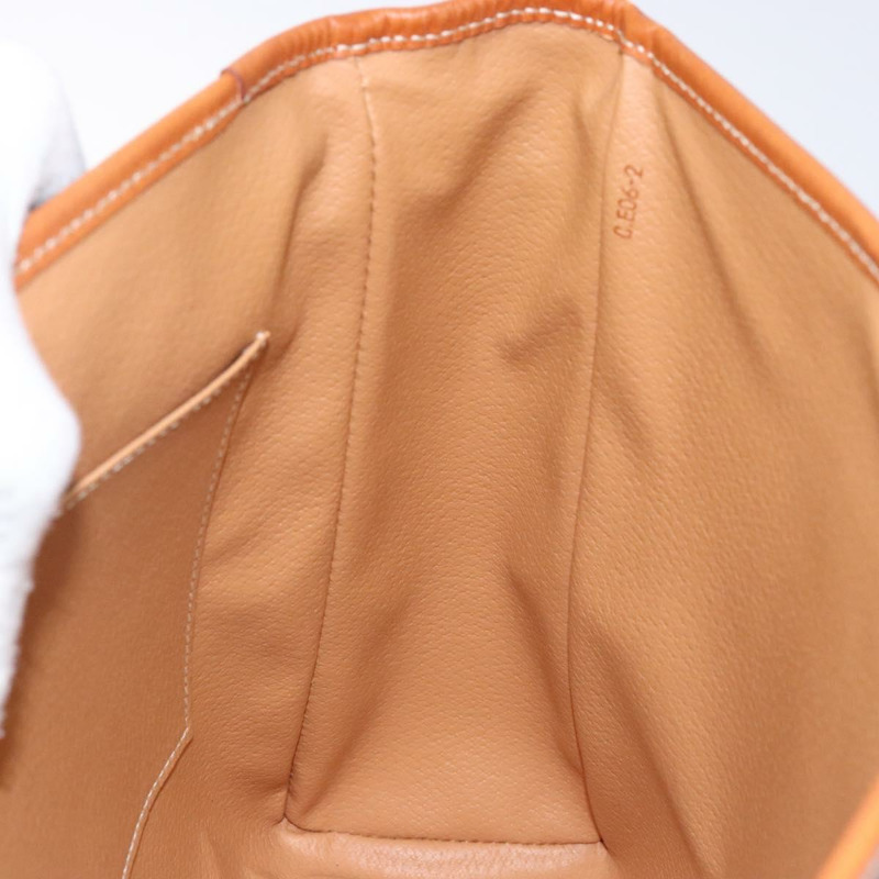 【日本直送】CELINE Macadam帆布手提包 PVC皮革 棕色 金色 正品 141010-17