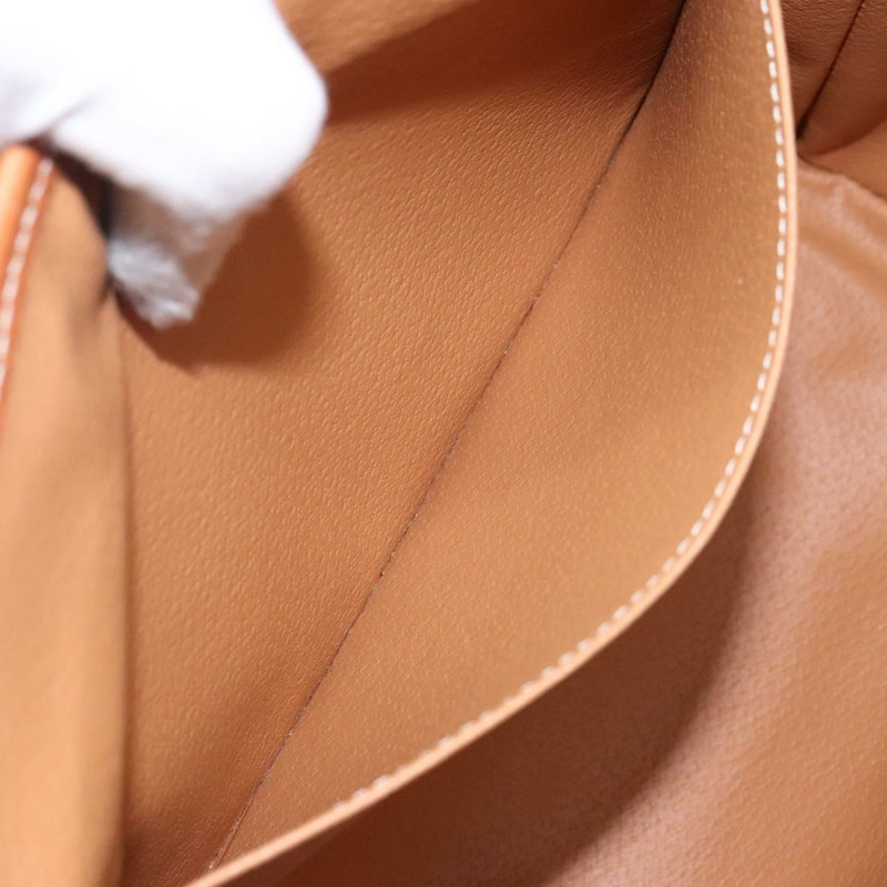 【日本直送】CELINE Macadam帆布手提包 PVC皮革 棕色 金色 正品 141010-19