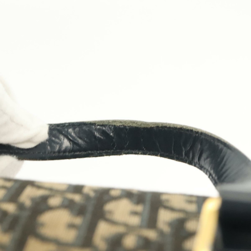 【日本直送】Christian Dior Trotter帆布波士頓包 海軍藍 金色 正品 140966-7