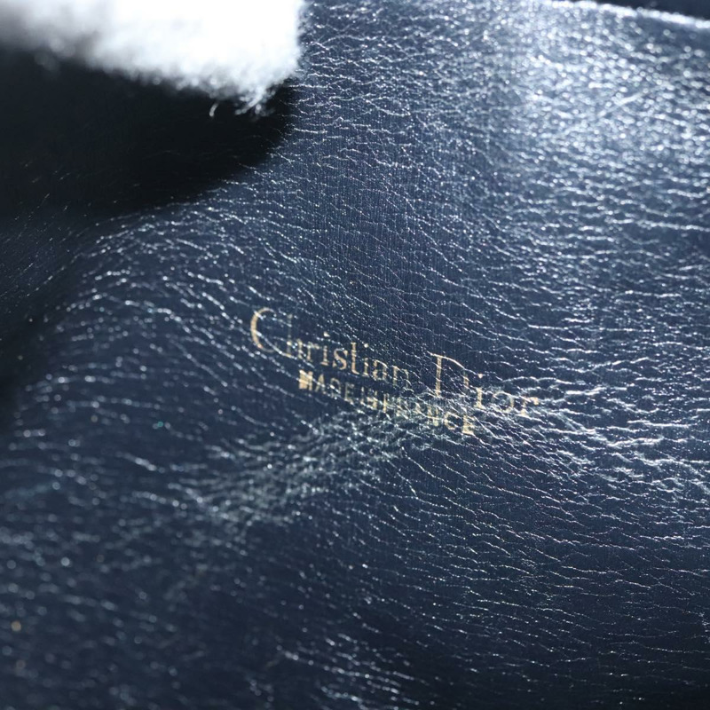 【日本直送】Christian Dior Trotter帆布波士頓包 海軍藍 金色 正品 140966-10