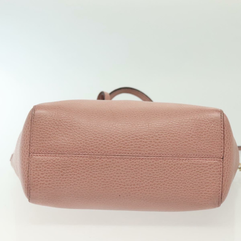 【日本直送】GUCCI 手提包 皮革 兩用 粉金 368827 正品 140949-4