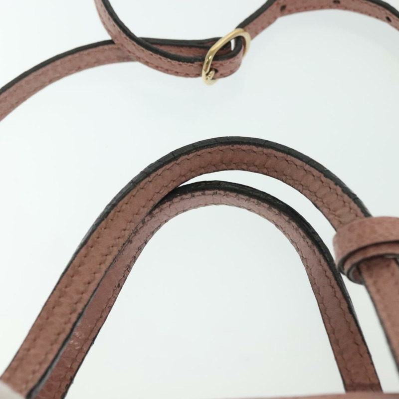 【日本直送】GUCCI 手提包 皮革 兩用 粉金 368827 正品 140949-13