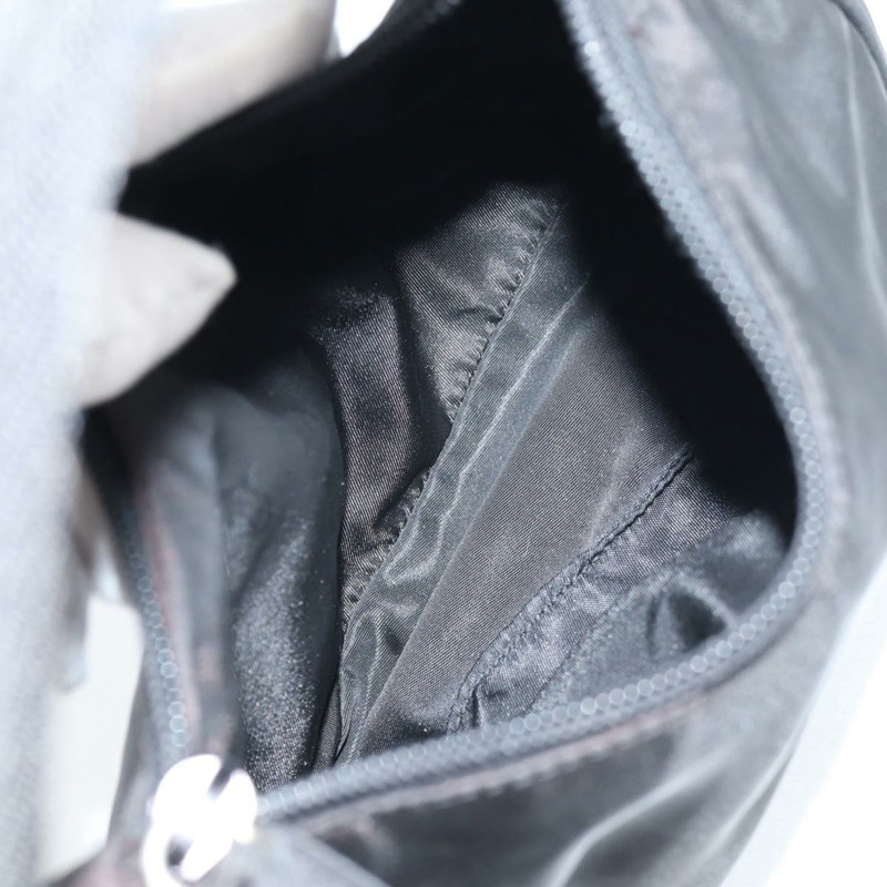 【日本直送】PRADA 尼龍手提包 黑色 銀色 正品 140951V-10