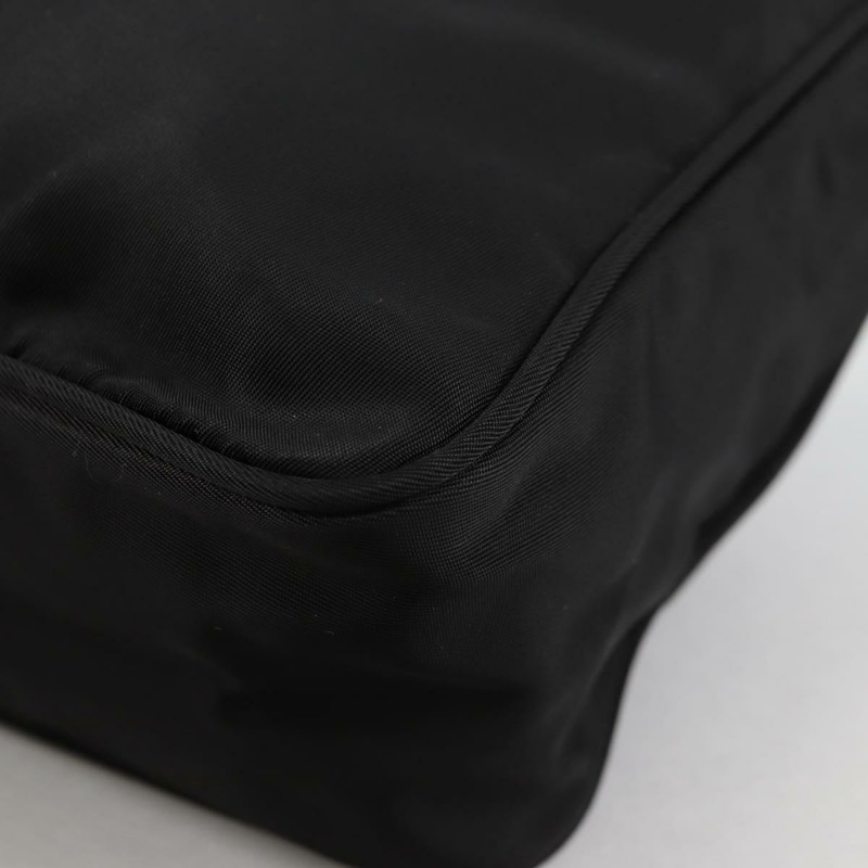 【日本直送】PRADA 尼龍手提包 黑色 銀色 正品 140951V-13