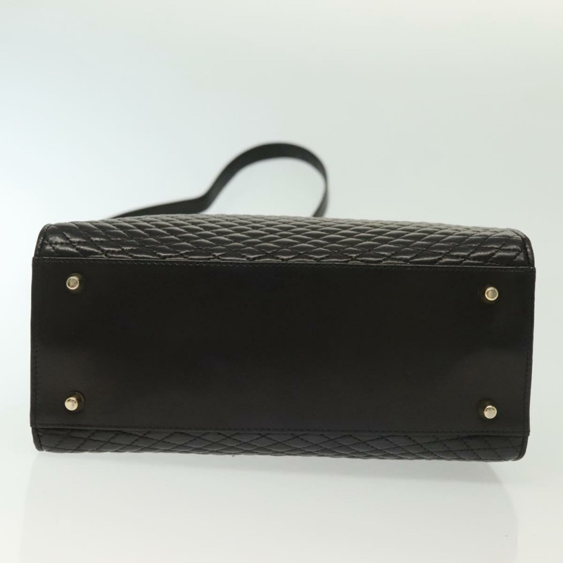 【日本直送】BALLY 手提包 皮革 兩用 黑色 金色 正品 140911-4