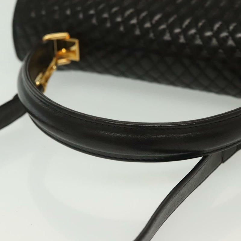 【日本直送】BALLY 手提包 皮革 兩用 黑色 金色 正品 140911-6