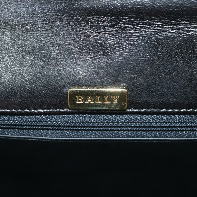 【日本直送】BALLY 手提包 皮革 兩用 黑色 金色 正品 140911-19