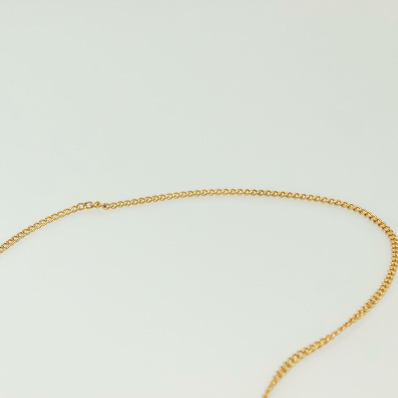 【日本直送】Christian Dior 蜂巢帆布鏈條單肩包 PVC 米色 金色 正品 141763-13