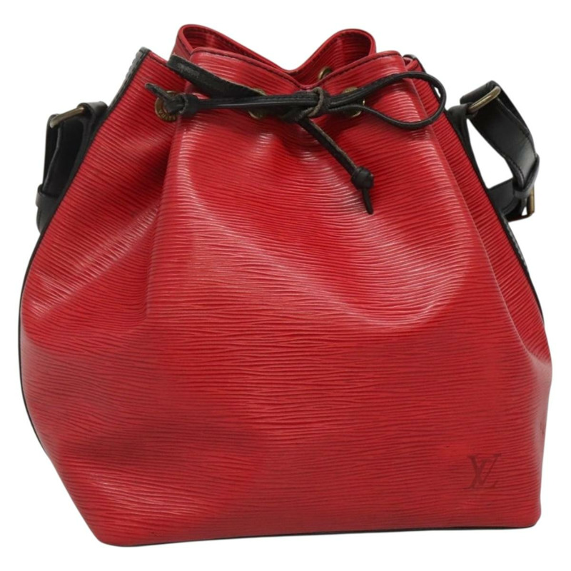 【日本直送】路易威登 Epi Petit Noe 雙色肩背包 黑紅 M44017 LV 正品 142148-0