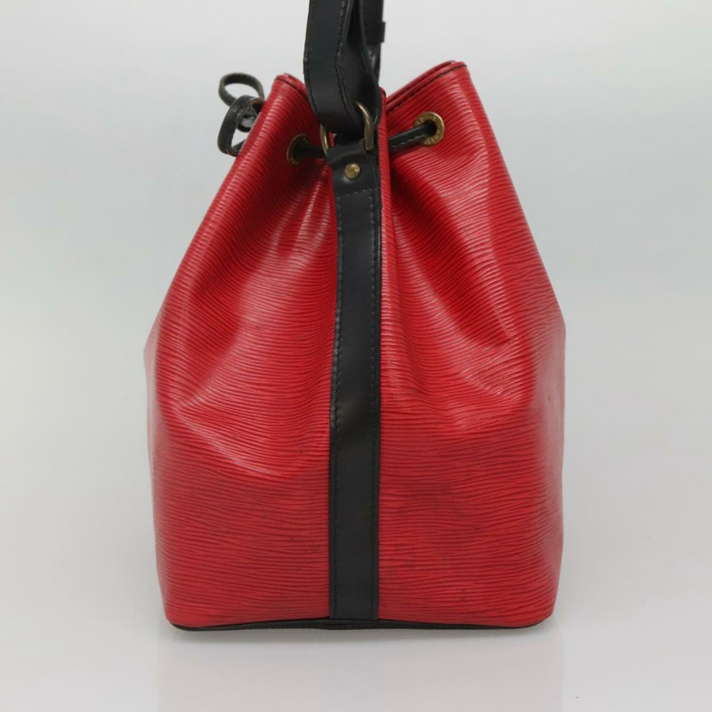 【日本直送】路易威登 Epi Petit Noe 雙色肩背包 黑紅 M44017 LV 正品 142148-3