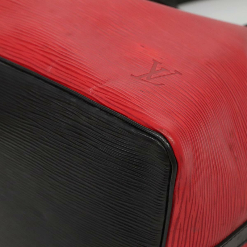 【日本直送】路易威登 Epi Petit Noe 雙色肩背包 黑紅 M44017 LV 正品 142148-8