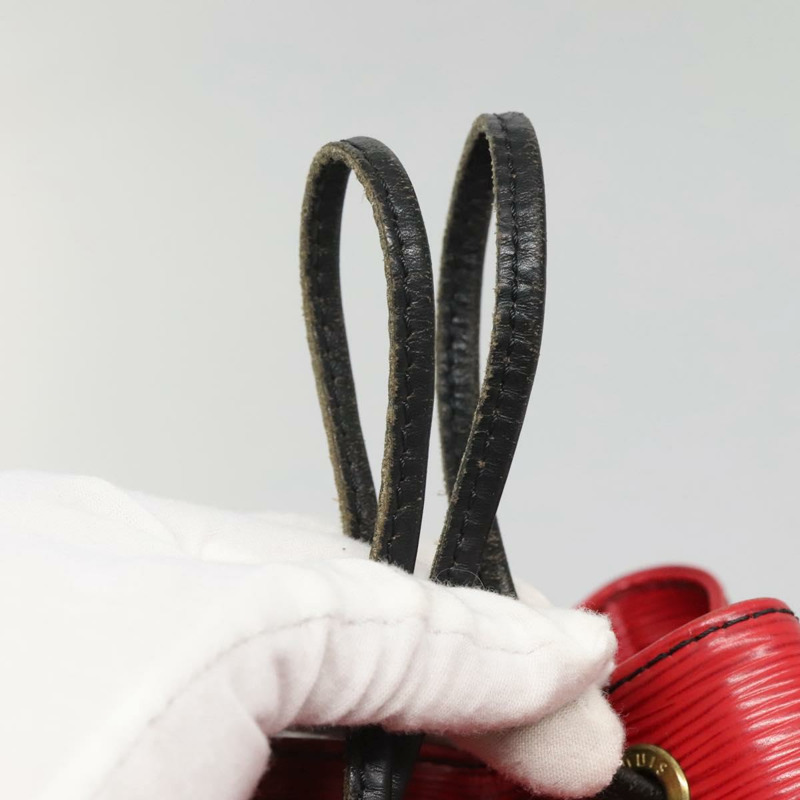 【日本直送】路易威登 Epi Petit Noe 雙色肩背包 黑紅 M44017 LV 正品 142148-9