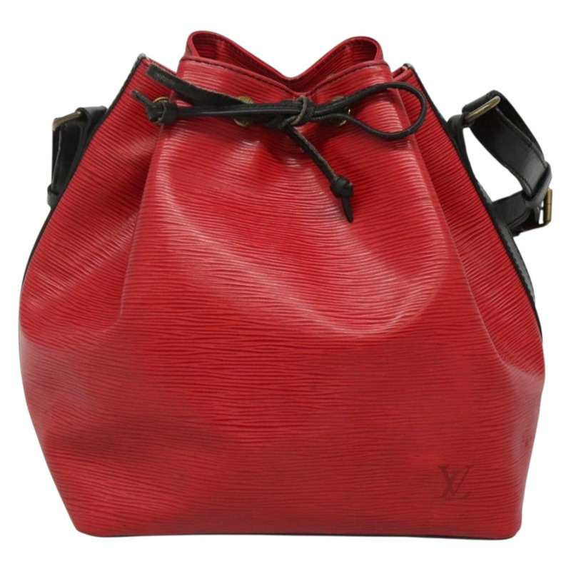 【日本直送】路易威登 Epi Petit Noe 雙色肩背包 黑紅 M44017 LV 正品 142148-12