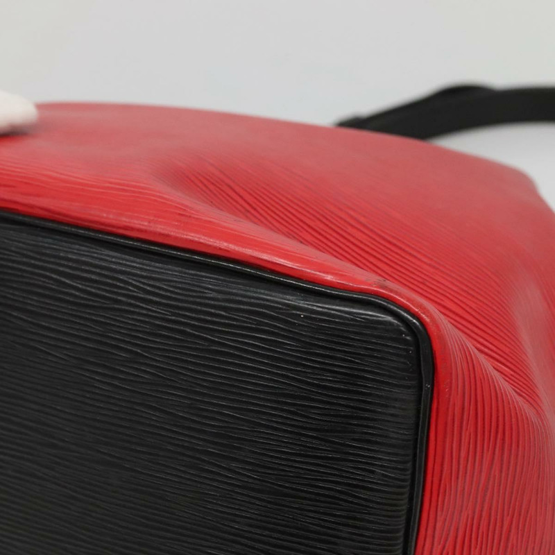 【日本直送】路易威登 Epi Petit Noe 雙色肩背包 黑紅 M44017 LV 正品 142148-14