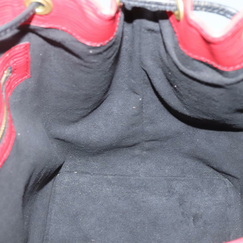 【日本直送】路易威登 Epi Petit Noe 雙色肩背包 黑紅 M44017 LV 正品 142148-17