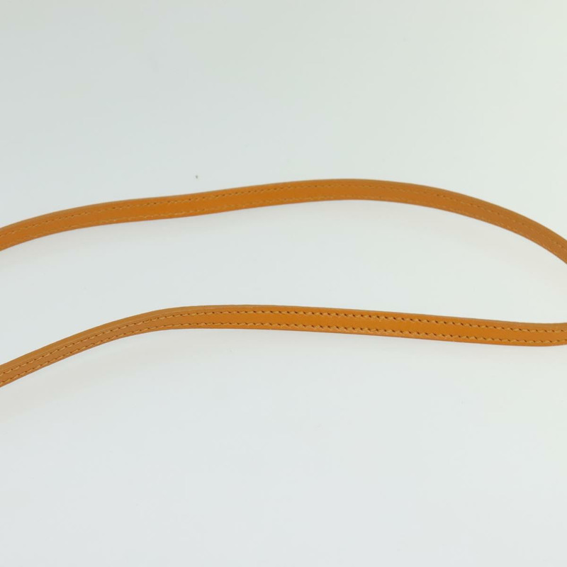 【日本直送】FENDI Zucchino帆布單肩包 橘色 銀色 正品 142160-7