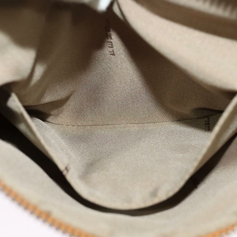 【日本直送】FENDI Zucchino帆布單肩包 橘色 銀色 正品 142160-19