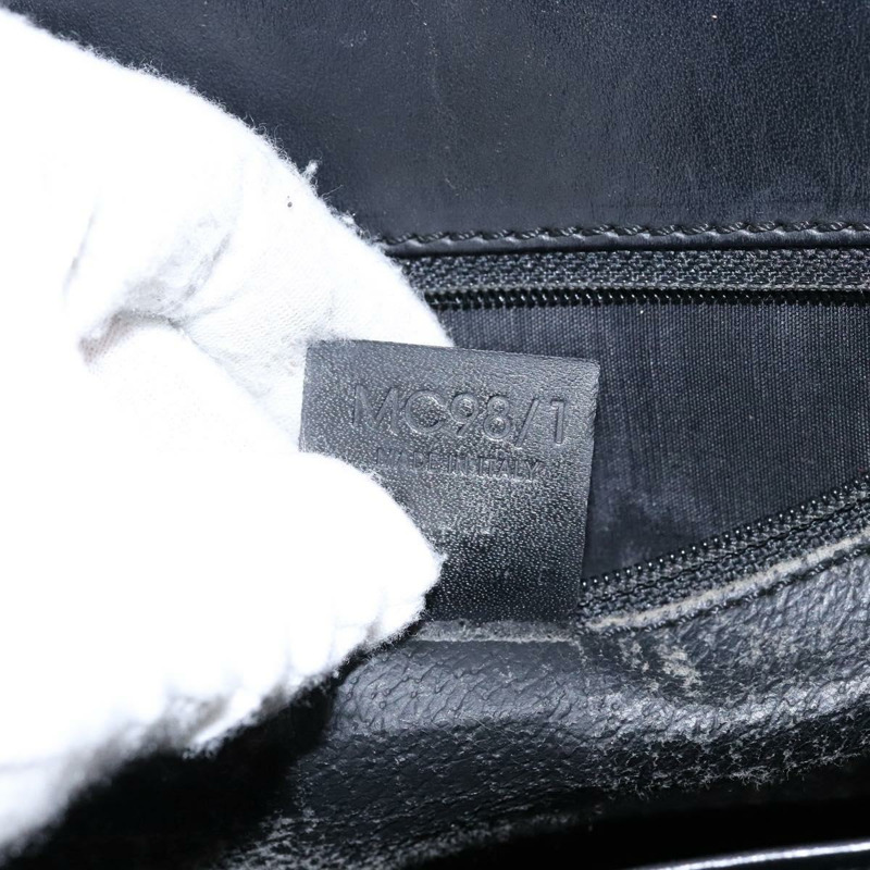 【日本直送】CELINE Macadam帆布手提包 PVC皮革 黑色 金色 正品 142120-11