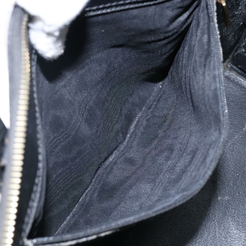 【日本直送】CELINE Macadam帆布手提包 PVC皮革 黑色 金色 正品 142120-22