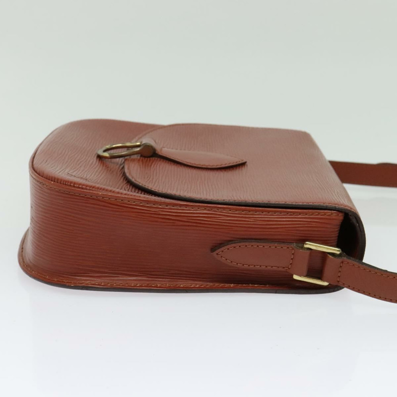 【日本直送】路易威登 Epi Saint Cloud GM 肩背包 棕色 M52193 LV Auth 142130-3