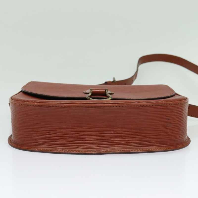 【日本直送】路易威登 Epi Saint Cloud GM 肩背包 棕色 M52193 LV Auth 142130-4