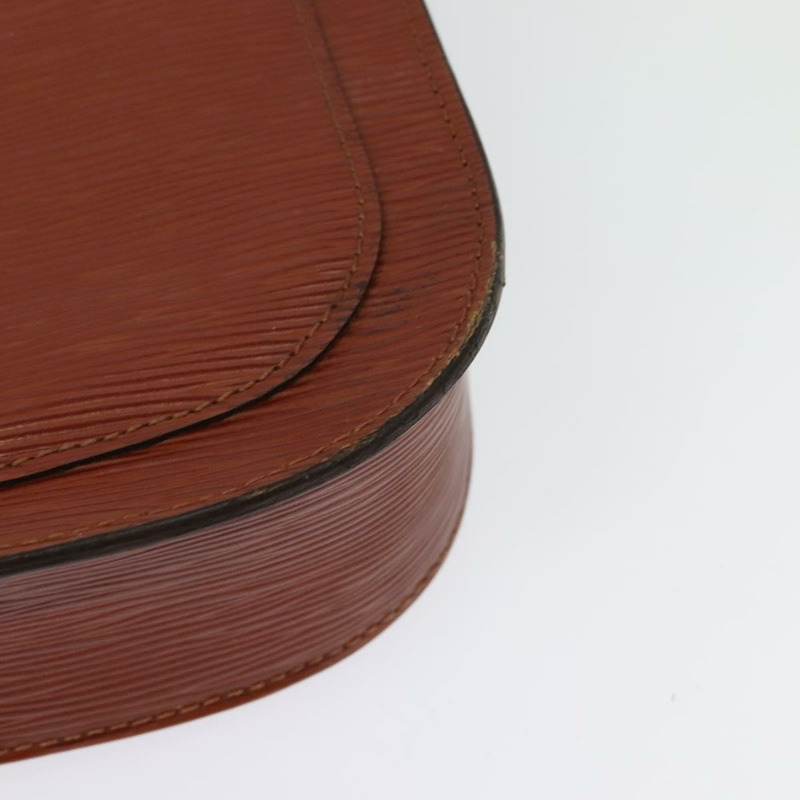 【日本直送】路易威登 Epi Saint Cloud GM 肩背包 棕色 M52193 LV Auth 142130-8