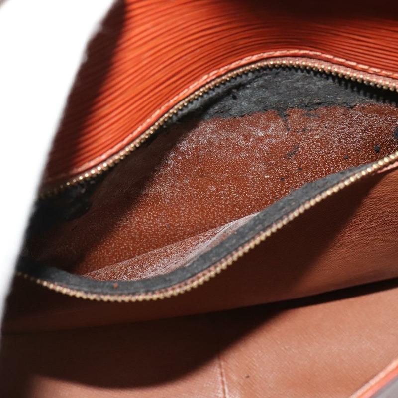 【日本直送】路易威登 Epi Saint Cloud GM 肩背包 棕色 M52193 LV Auth 142130-10