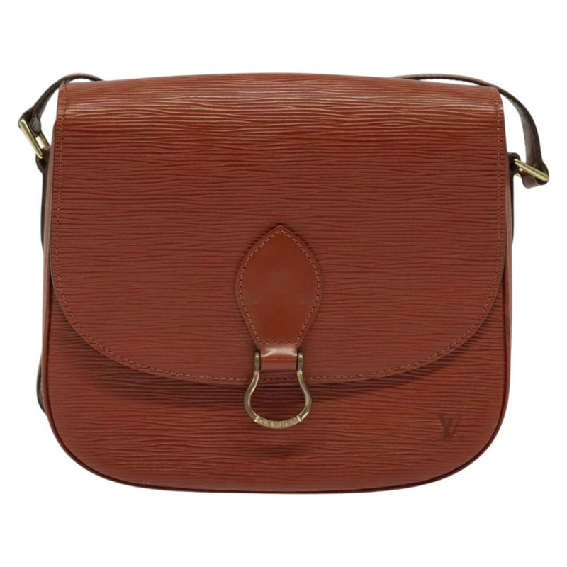 【日本直送】路易威登 Epi Saint Cloud GM 肩背包 棕色 M52193 LV Auth 142130-12