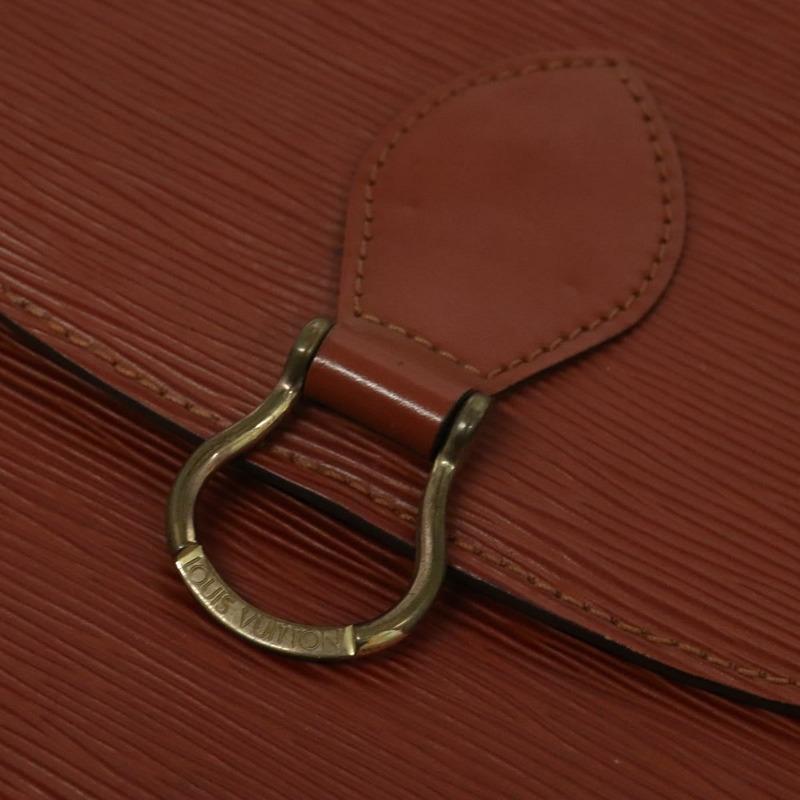 【日本直送】路易威登 Epi Saint Cloud GM 肩背包 棕色 M52193 LV Auth 142130-16