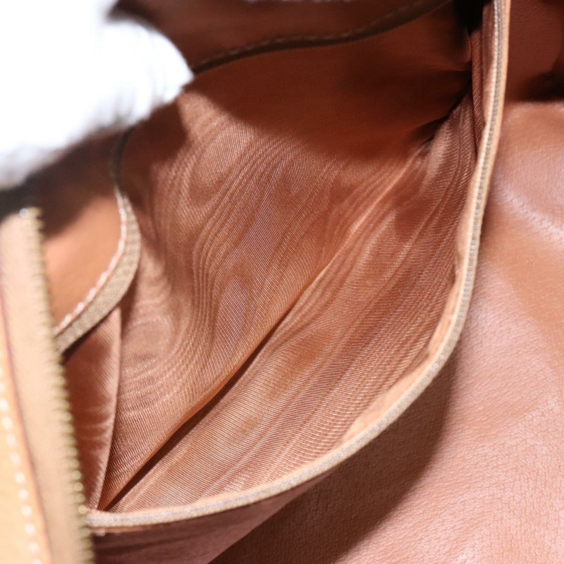 【日本直送】CELINE Macadam帆布手提包 PVC皮革 棕色 金色 正品 yk19393-10