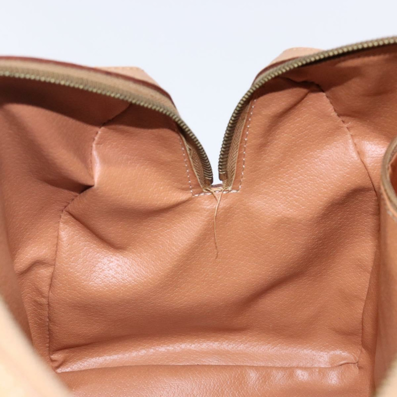 【日本直送】CELINE Macadam帆布手提包 PVC皮革 棕色 金色 正品 yk19393-19