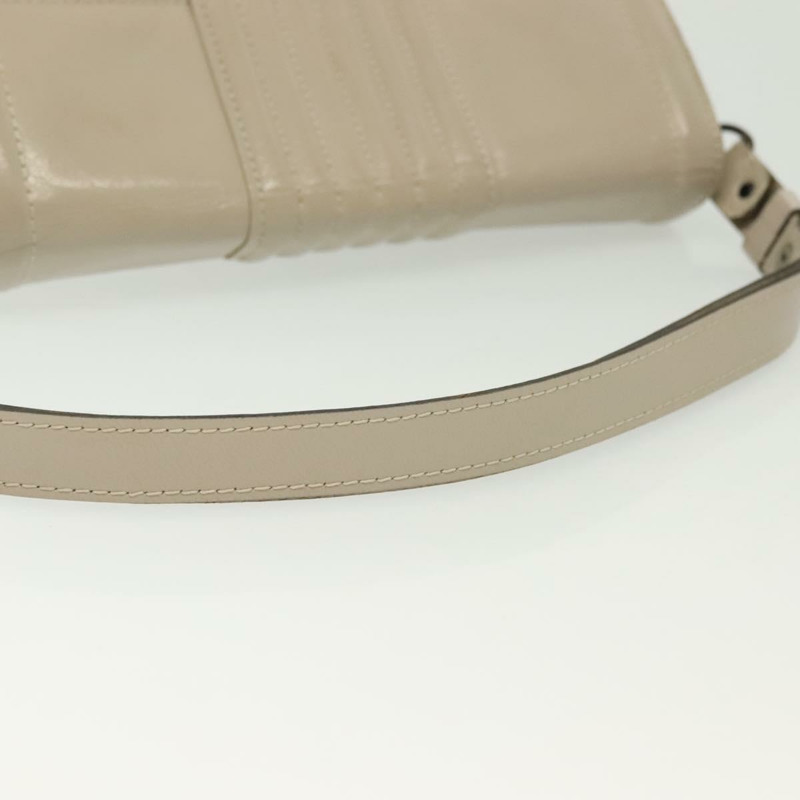 【日本直送】SAINT LAURENT 皮革單肩包 白色 銀色 正品 yk19372-6