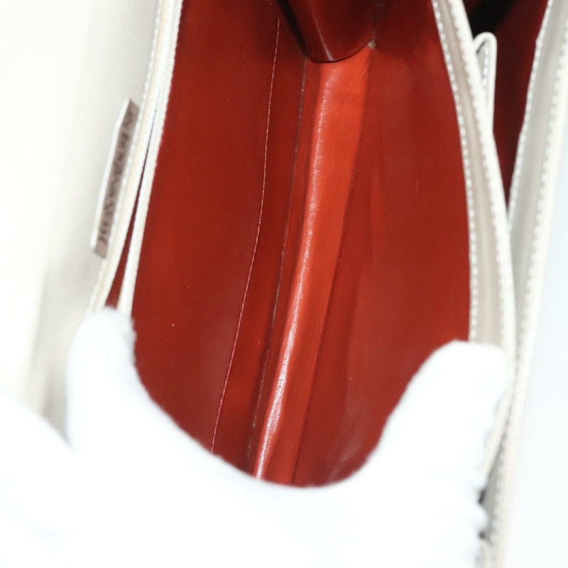 【日本直送】SAINT LAURENT 皮革單肩包 白色 銀色 正品 yk19372-11