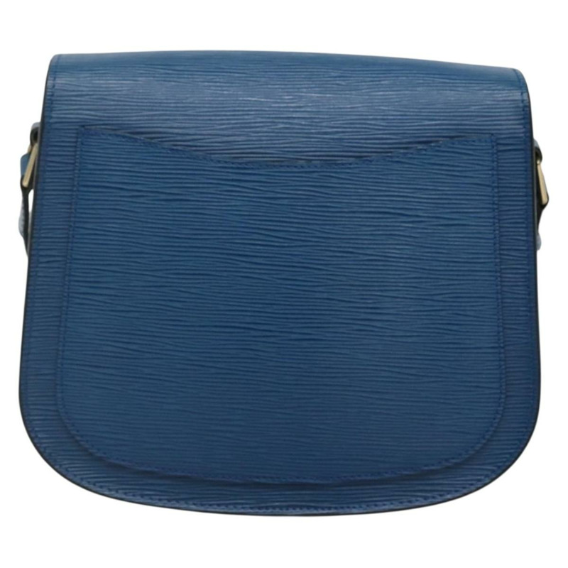 【日本直送】路易威登 Epi Saint Cloud GM 肩背包 托萊多藍 M52195 LV Auth yk19414-1