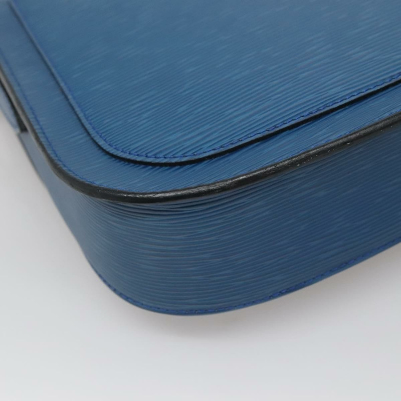 【日本直送】路易威登 Epi Saint Cloud GM 肩背包 托萊多藍 M52195 LV Auth yk19414-7