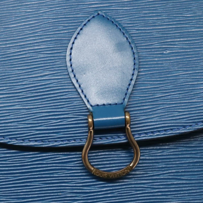 【日本直送】路易威登 Epi Saint Cloud GM 肩背包 托萊多藍 M52195 LV Auth yk19414-17