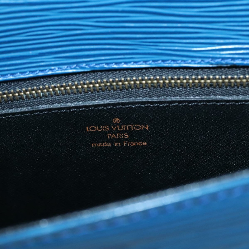 【日本直送】路易威登 Epi Saint Cloud GM 肩背包 托萊多藍 M52195 LV Auth yk19414-20