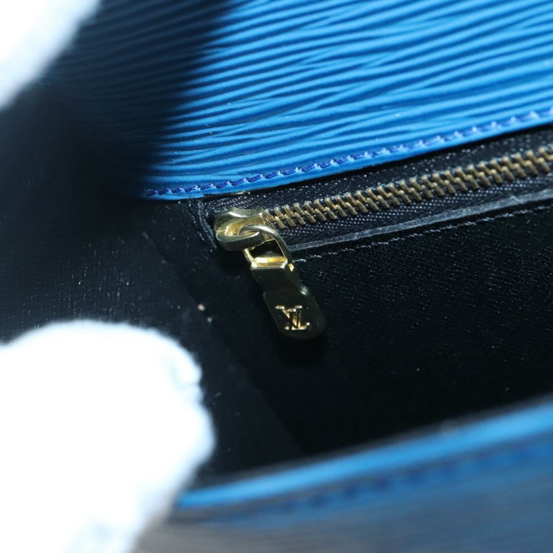 【日本直送】路易威登 Epi Saint Cloud GM 肩背包 托萊多藍 M52195 LV Auth yk19414-21