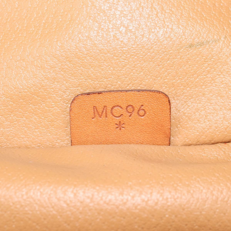 【日本直送】CELINE Macadam帆布化妝包 PVC皮革 棕色 金色 正品 yk18672V-11