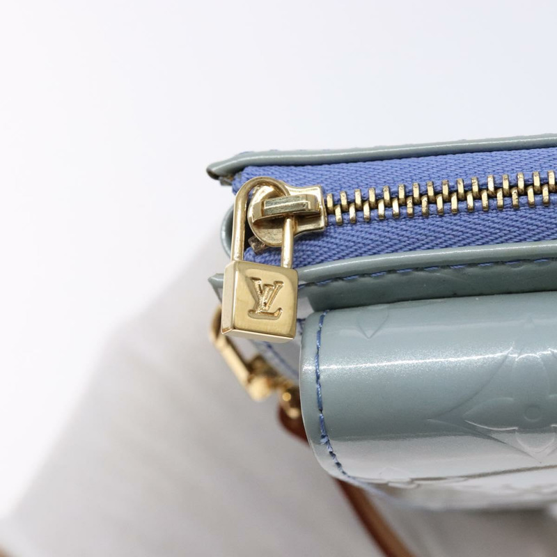 【日本直送】路易威登 Monogram Vernis 座右銘手拿包 Lavande M91224 LV 正品 yk19411-8