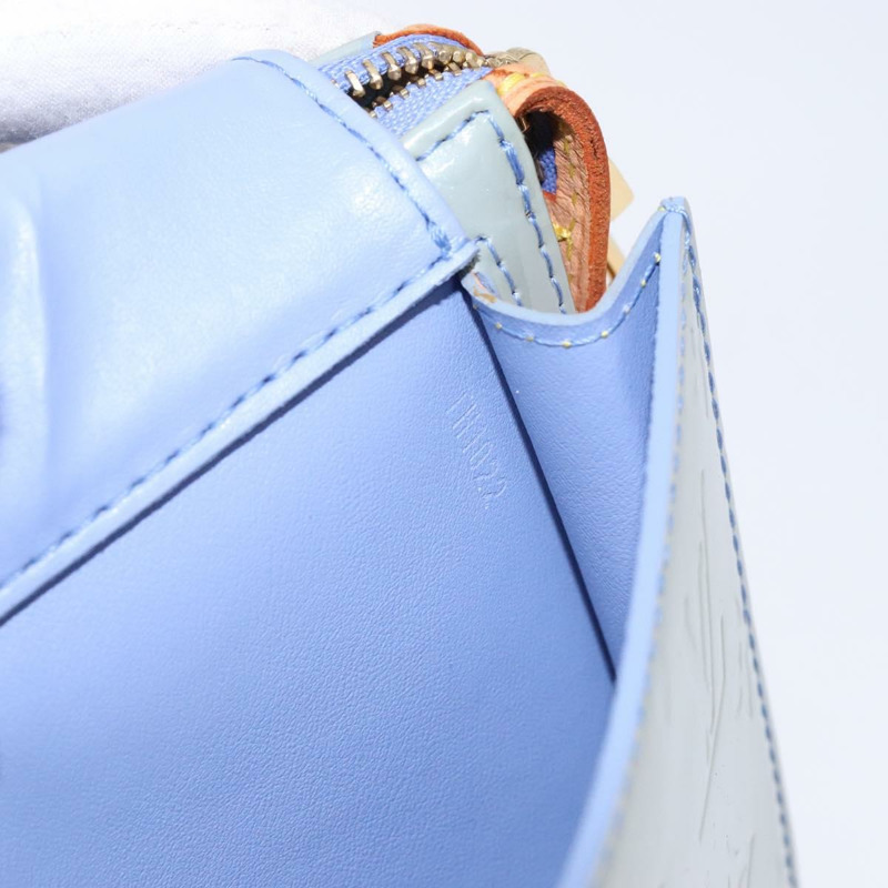 【日本直送】路易威登 Monogram Vernis 座右銘手拿包 Lavande M91224 LV 正品 yk19411-10