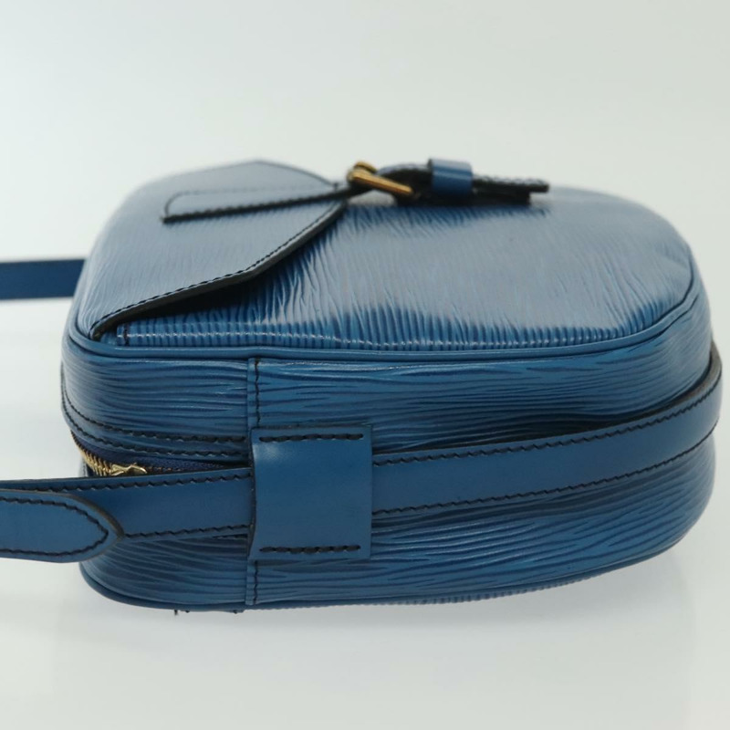 【日本直送】路易威登 Epi June Feuille 肩背包 藍色 M52155 LV 正品 142219-3